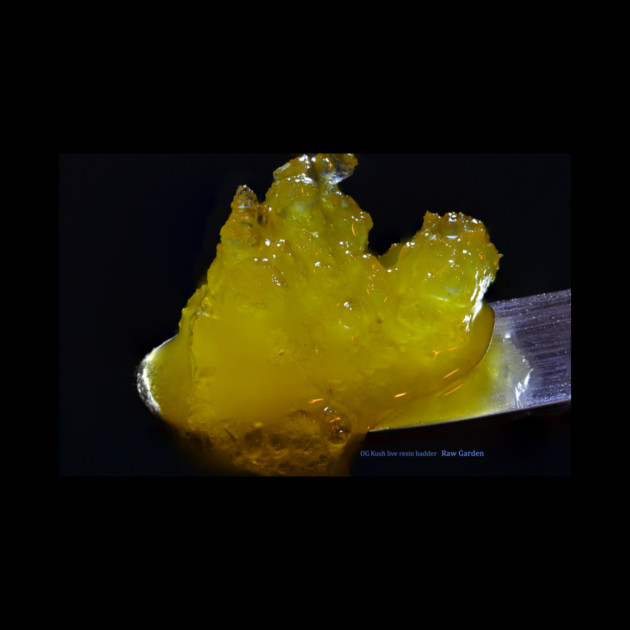 OG Kush Live Resin Badder - Weed Design by MrGreenGenes420