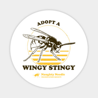 Adopt A Wingy Stingy Magnet