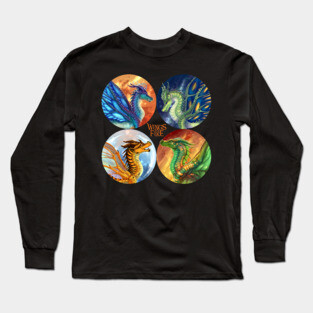 Wings of Fire - Lost Continent Pantala Heroes Long Sleeve T-Shirt
