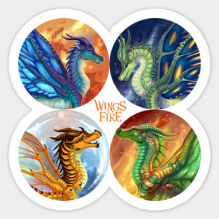 Wings of Fire - Lost Continent Pantala Heroes Sticker