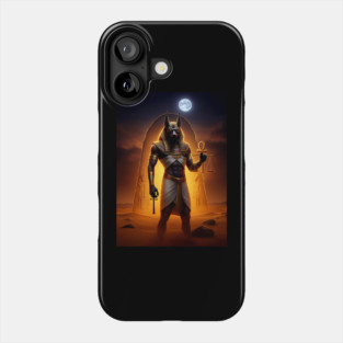 Anubis - Guardian of the Underworld - Egyptian god Phone Case