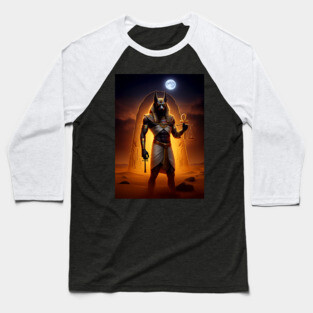 Anubis - Guardian of the Underworld - Egyptian god Baseball T-Shirt