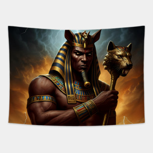 Set - God of Chaos - Egyptian god Tapestry