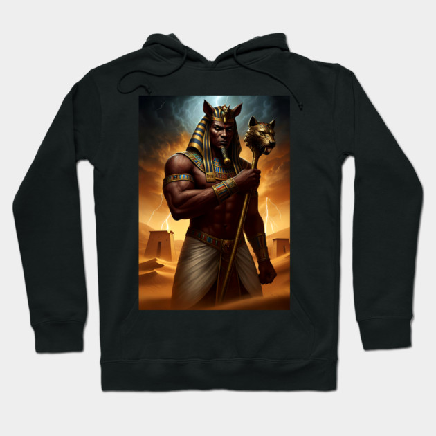 Set - God of Chaos - Egyptian god Hoodie by UrbanLifeApparel