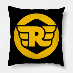 Simple Yellow Royal Enfield Motorcycles Pillow