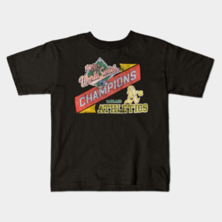 VINTAGE CHAMPION MLB OAKLAND ATHLETICS Kids T-Shirt
