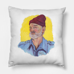 The Life Aquatic in COLOR Pillow