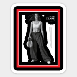 Caitlin Clark Athlete of the Year Sticker