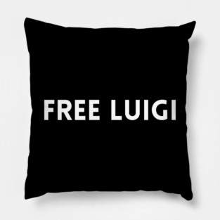 Free Luigi Mangione Pillow