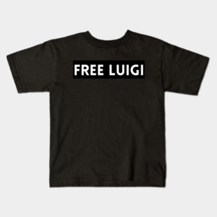 Free Luigi Mangione Kids T-Shirt