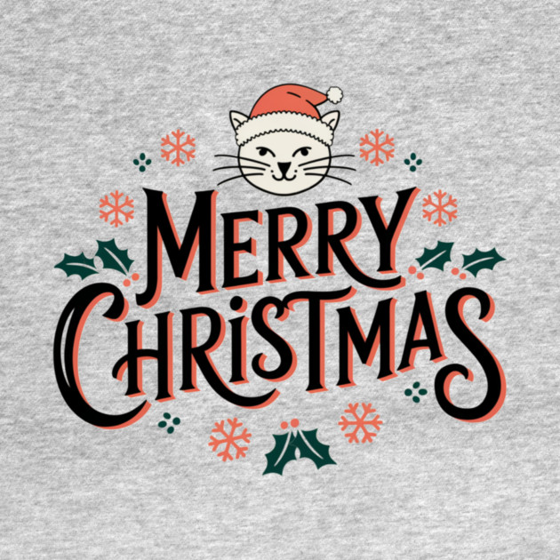 Merry Christmas Cat by Pete the Cat Guy
