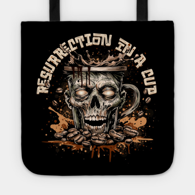 Zombie Coffee Tote by H. R. Sinclair