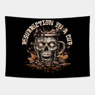 Zombie Coffee Tapestry