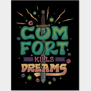 COMFORT KILL DREAMS Posters and Art