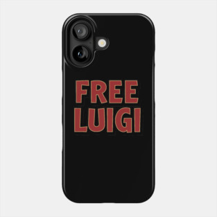 the hero / luigi mangione Phone Case