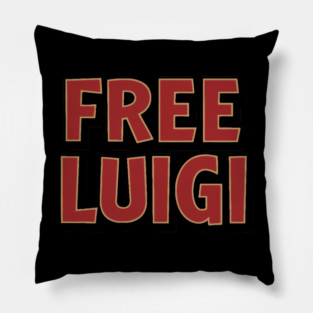 the hero / luigi mangione Pillow