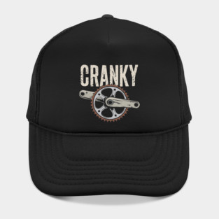 Cranky - Funny Cycling Bicycling Hat