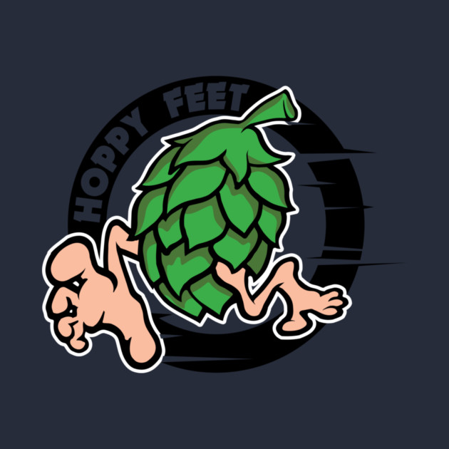 Happy Feet Hoppy Feet, HopHead design by stayfrostybro