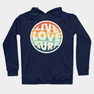 Live Love Surf Hoodie