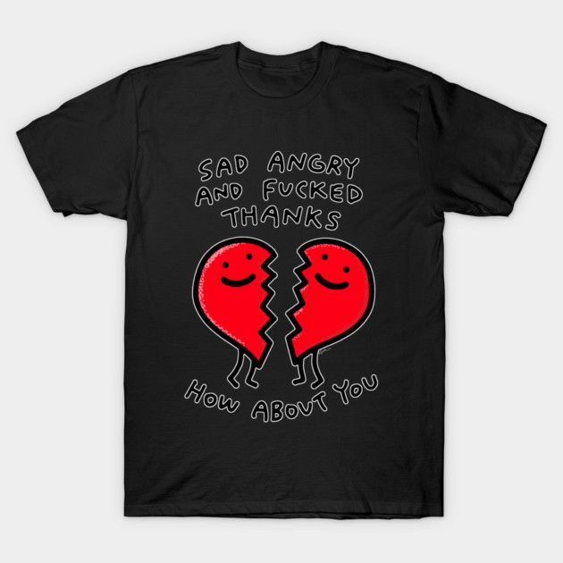 Broken Hearts - JoKoBo T-Shirt by JoKoBo
