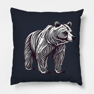 Grizzly Pillow