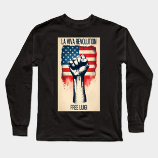 Free Luigi Long Sleeve T-Shirt