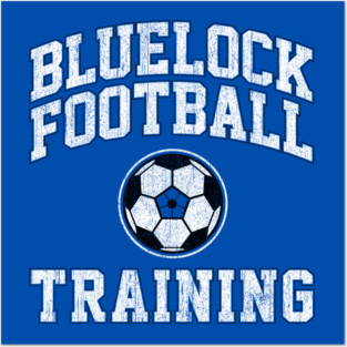 Blue Lock Football Training Posters and Art