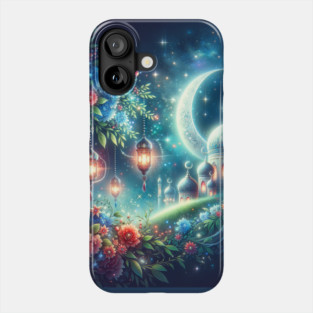 Magical Ramadan Moon & Mosque Phone Case