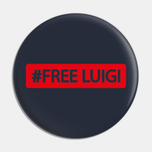 Free Luigi Pin