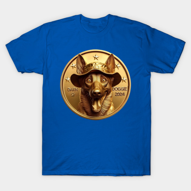 DarnDoggieCoin (DOGGIE) T-Shirt by focusln