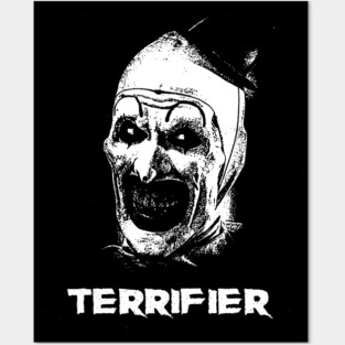 terrifier clowns horro film Posters and Art