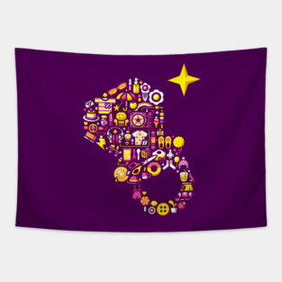 CANDYRING GIRL Tapestry