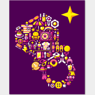 CANDYRING GIRL Posters and Art