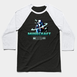 Minecraft Baseball T-Shirt