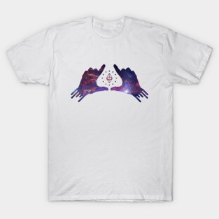 Ethereum Abstract Art Triangle T-Shirt
