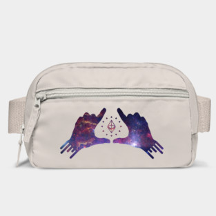 Ethereum Abstract Art Triangle Bag