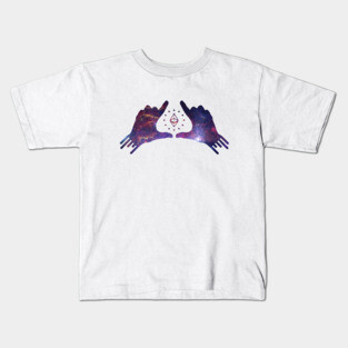 Ethereum Abstract Art Triangle Kids T-Shirt