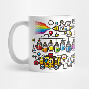 RAINBOW SPLASH Mug