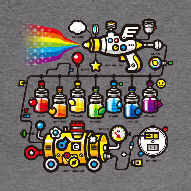 RAINBOW SPLASH by PEANUTSTASTE