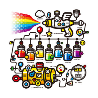 RAINBOW SPLASH T-Shirt