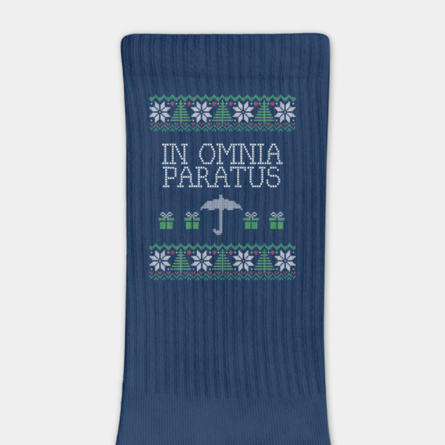 In Omnia Paratus Christmas Sweater by Stars Hollow Mercantile
