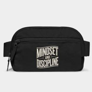 Motivational Saying, Mindset and Discipline Bag