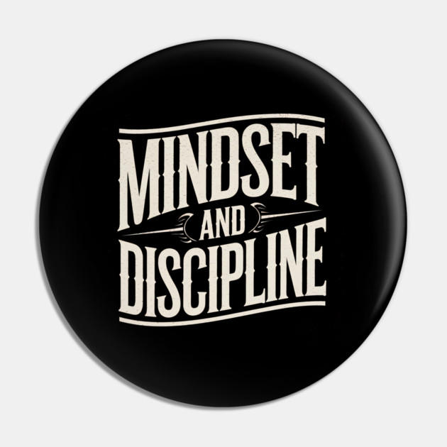 Motivational Saying, Mindset and Discipline Pin by logiamerch