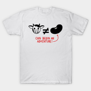 Cow Bean Adventure - Into The Woods T-Shirt