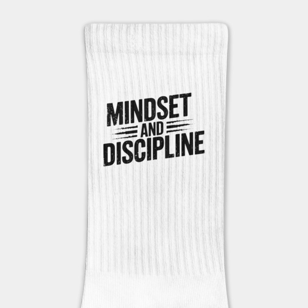 Motivational Saying, Mindset and Discipline by logiamerch