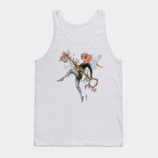 Fairy Celebrating Spring Tank Top
