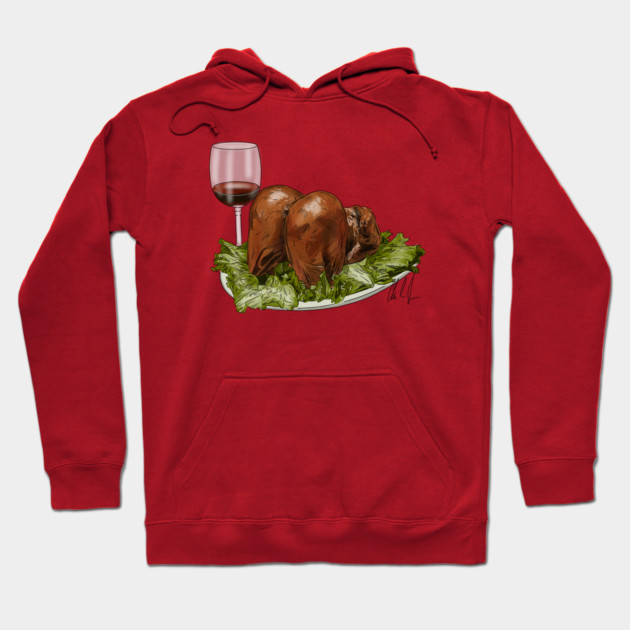 Norbit: Turkey Ass Hoodie by 51Deesigns