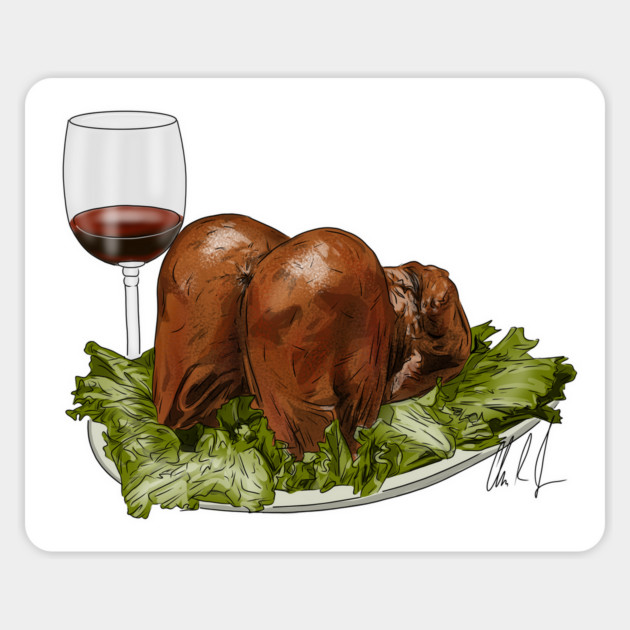 Norbit: Turkey Ass Magnet by 51Deesigns