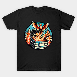 Phoenix Rising from the Dumpster Fire T-Shirt