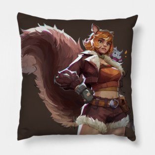 Unbeatable Squirrel Girl Pillow